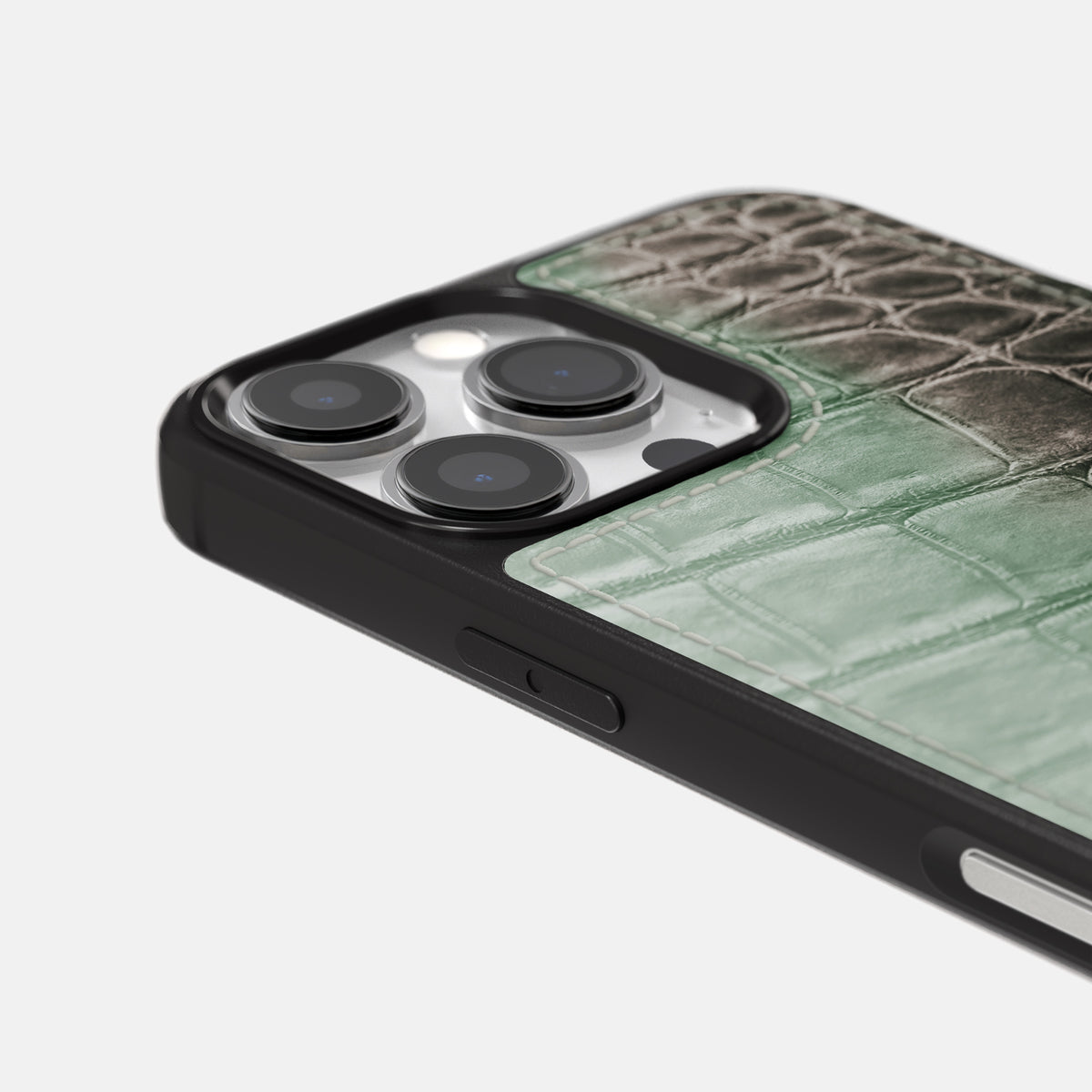 Pistachio iPhone 16 Pro Sport Case Himalayan Crocodile -6 | Pistachio