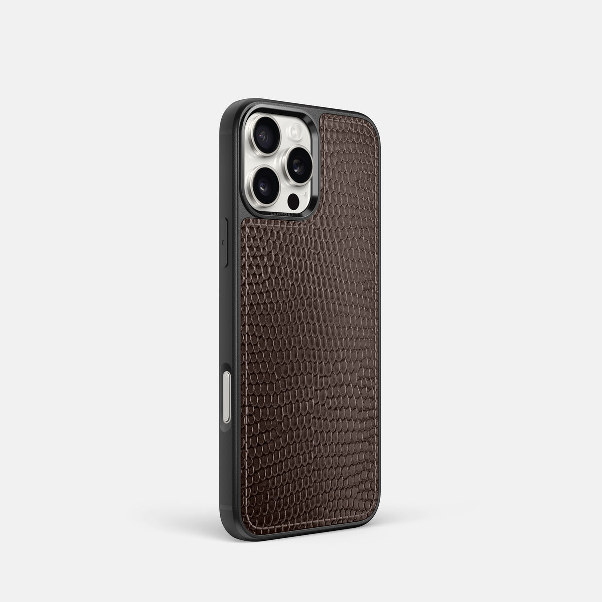 Brown iPhone 16 Pro Sport Case Lizard -2 | Brown