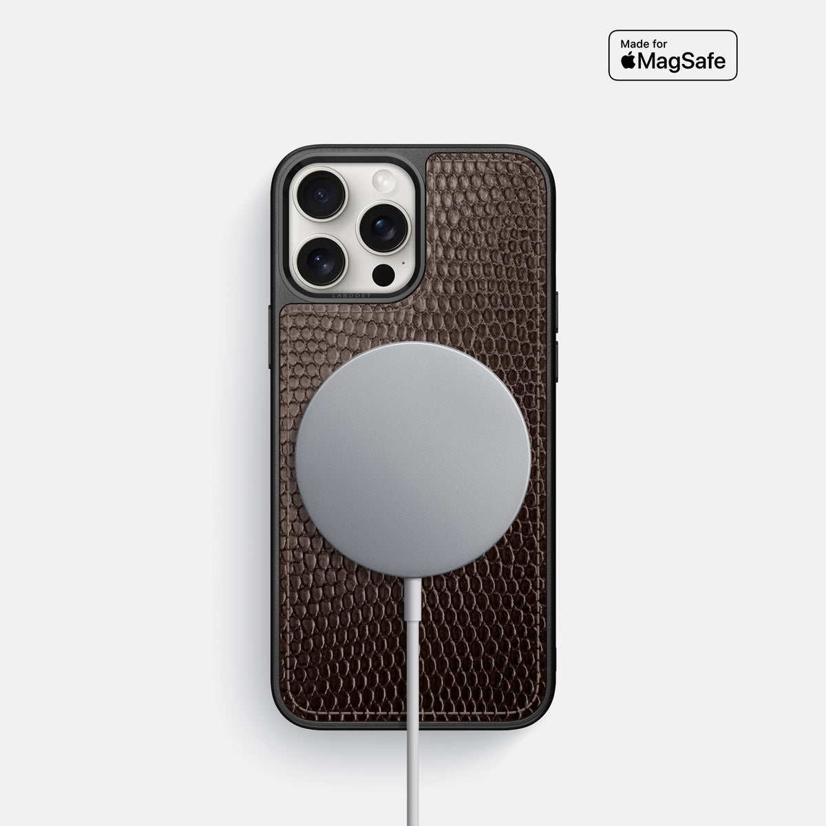 Brown iPhone 16 Pro Sport Case Lizard -5 | Brown