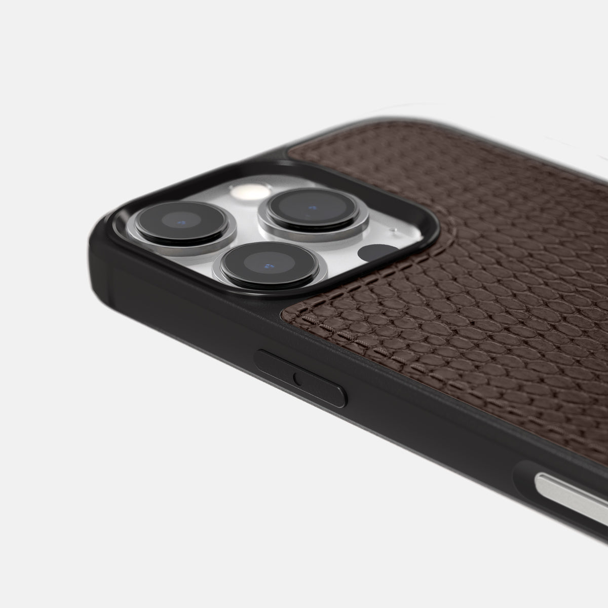 Brown iPhone 16 Pro Sport Case Lizard -6 | Brown