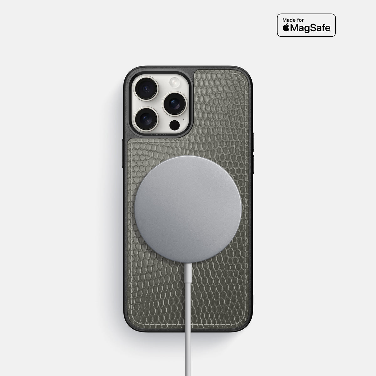 Grey iPhone 16 Pro Sport Case Lizard -5 | Grey