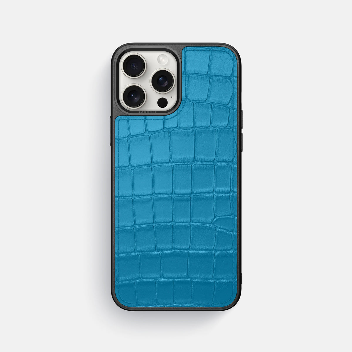 Curaçao-Blue iPhone 16 Pro Max Sport Case Alligator -1 | Curaçao-Blue
