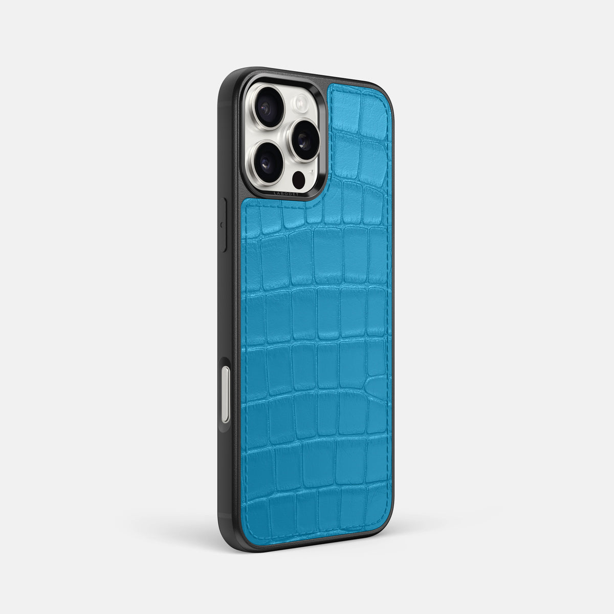 Curaçao-Blue iPhone 16 Pro Max Sport Case Alligator -2 | Curaçao-Blue