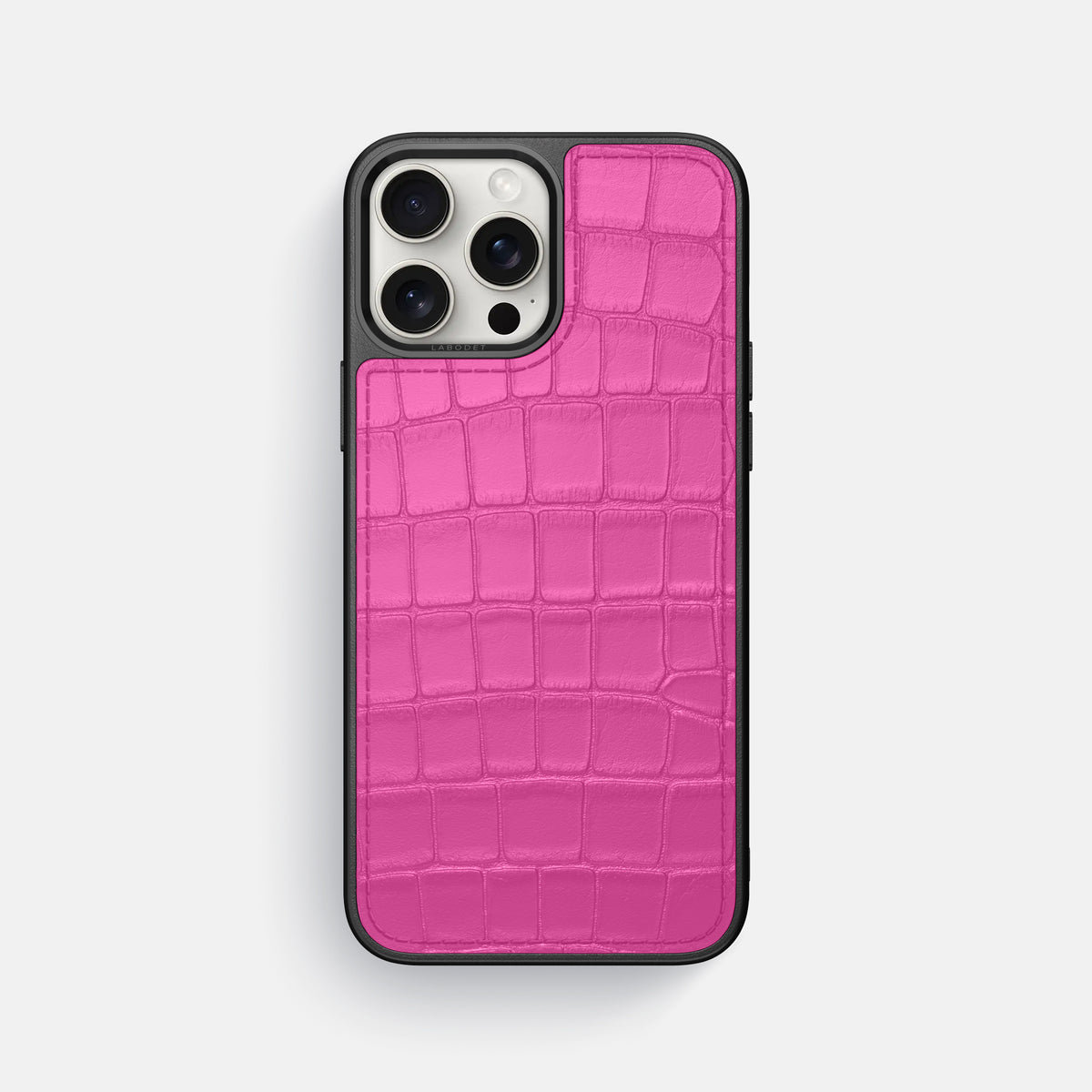 Fuchsia iPhone 16 Pro Max Sport Case Alligator -1 | Fuchsia