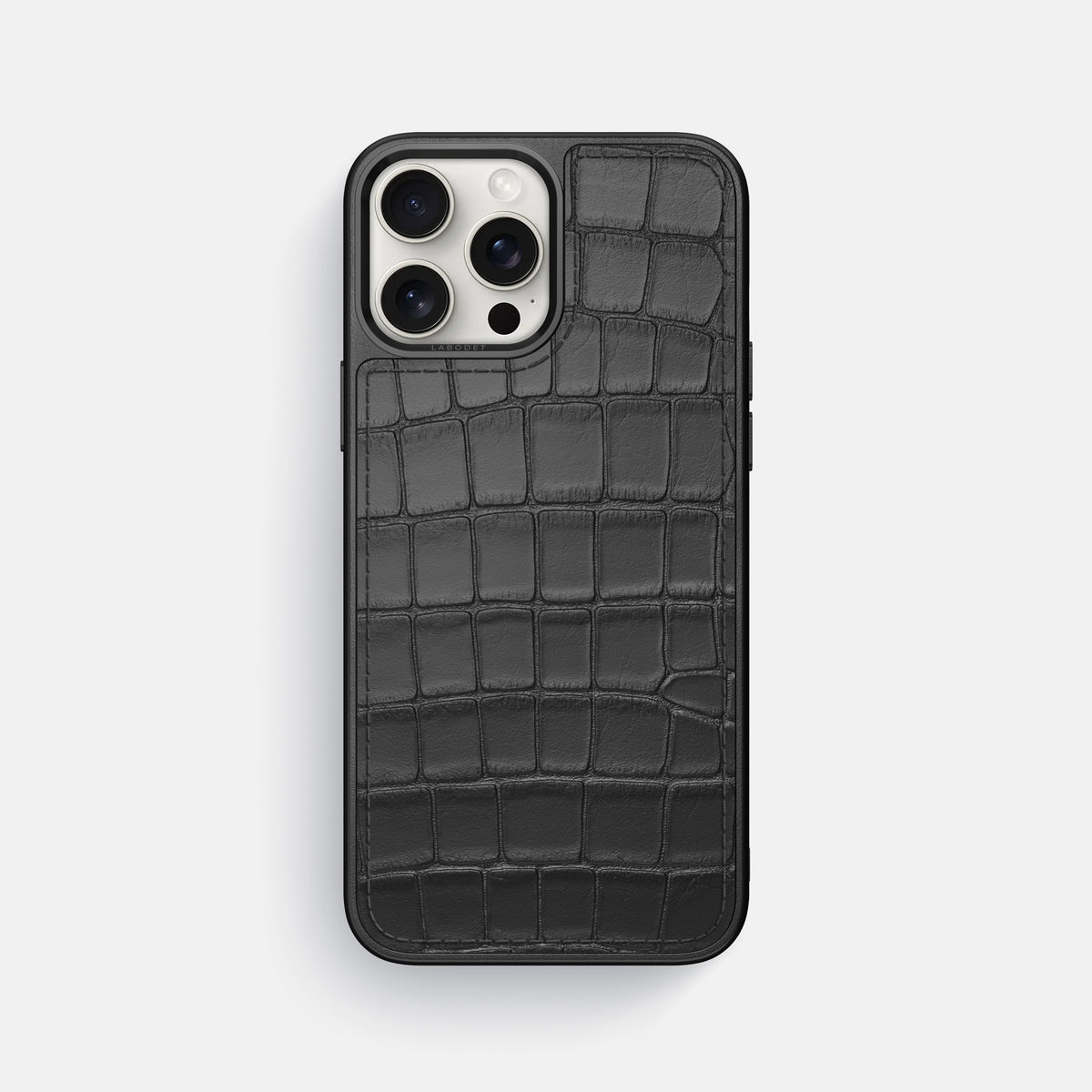Grey iPhone 16 Pro Max Sport Case Alligator -1 | Grey
