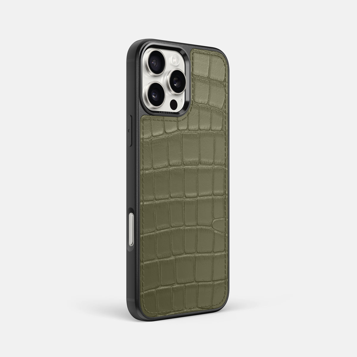 Kaki-Green iPhone 16 Pro Max Sport Case Alligator -2 | Kaki-Green