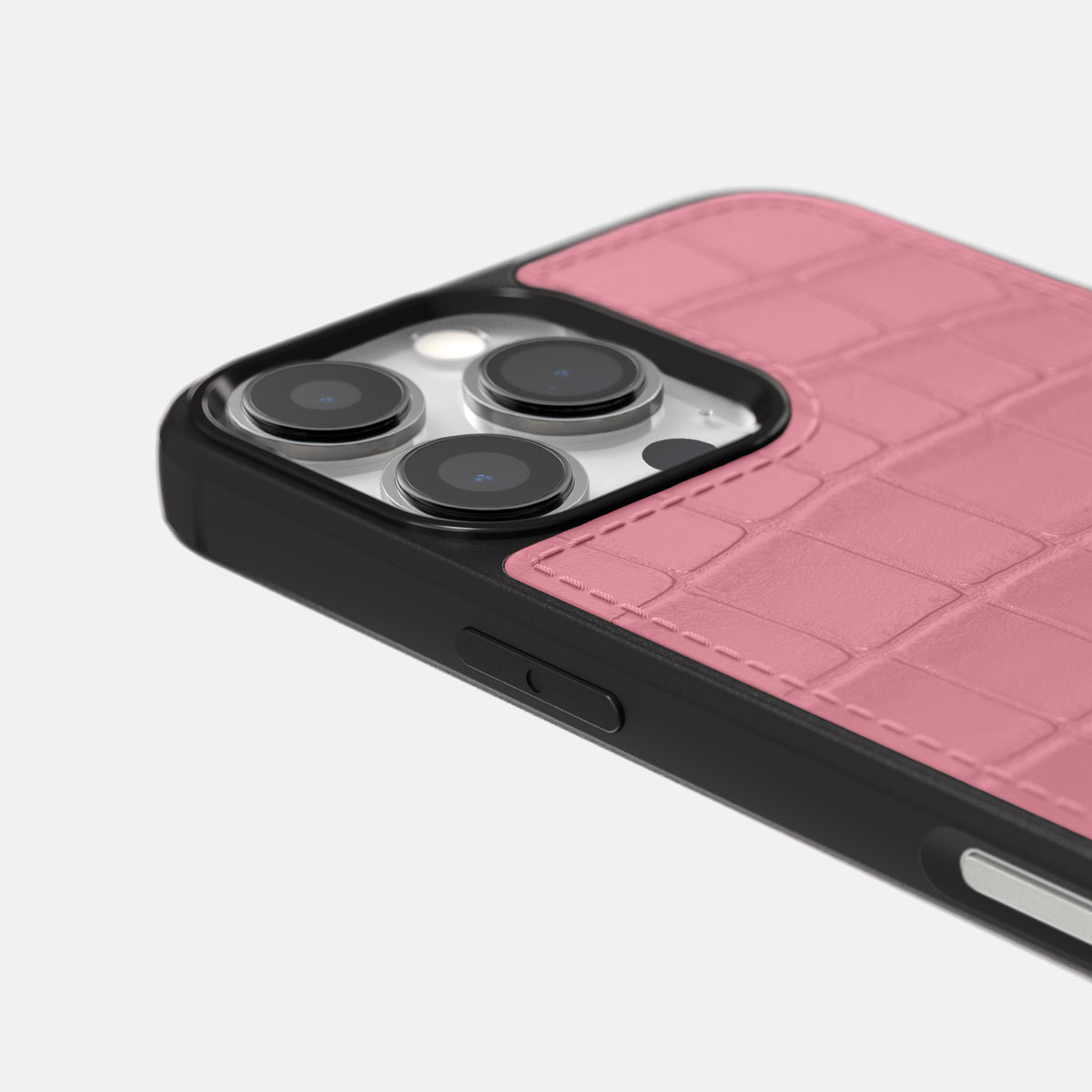 Pink iPhone 16 Pro Max Sport Case Alligator -6 | Pink