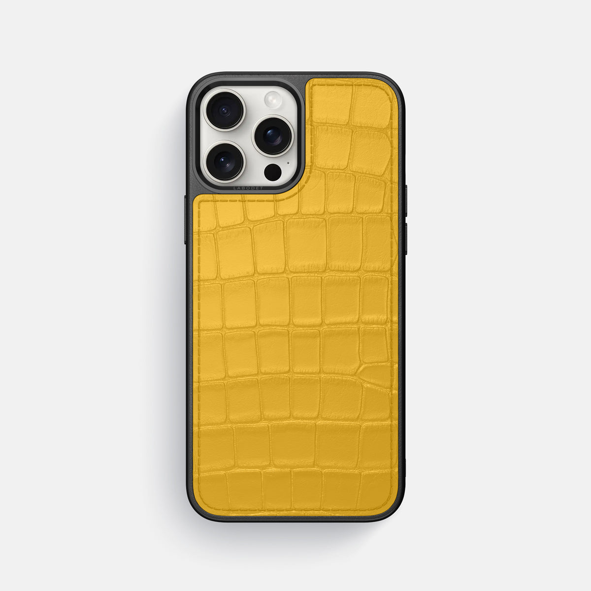 Yellow iPhone 16 Pro Max Sport Case Alligator -1 | Yellow