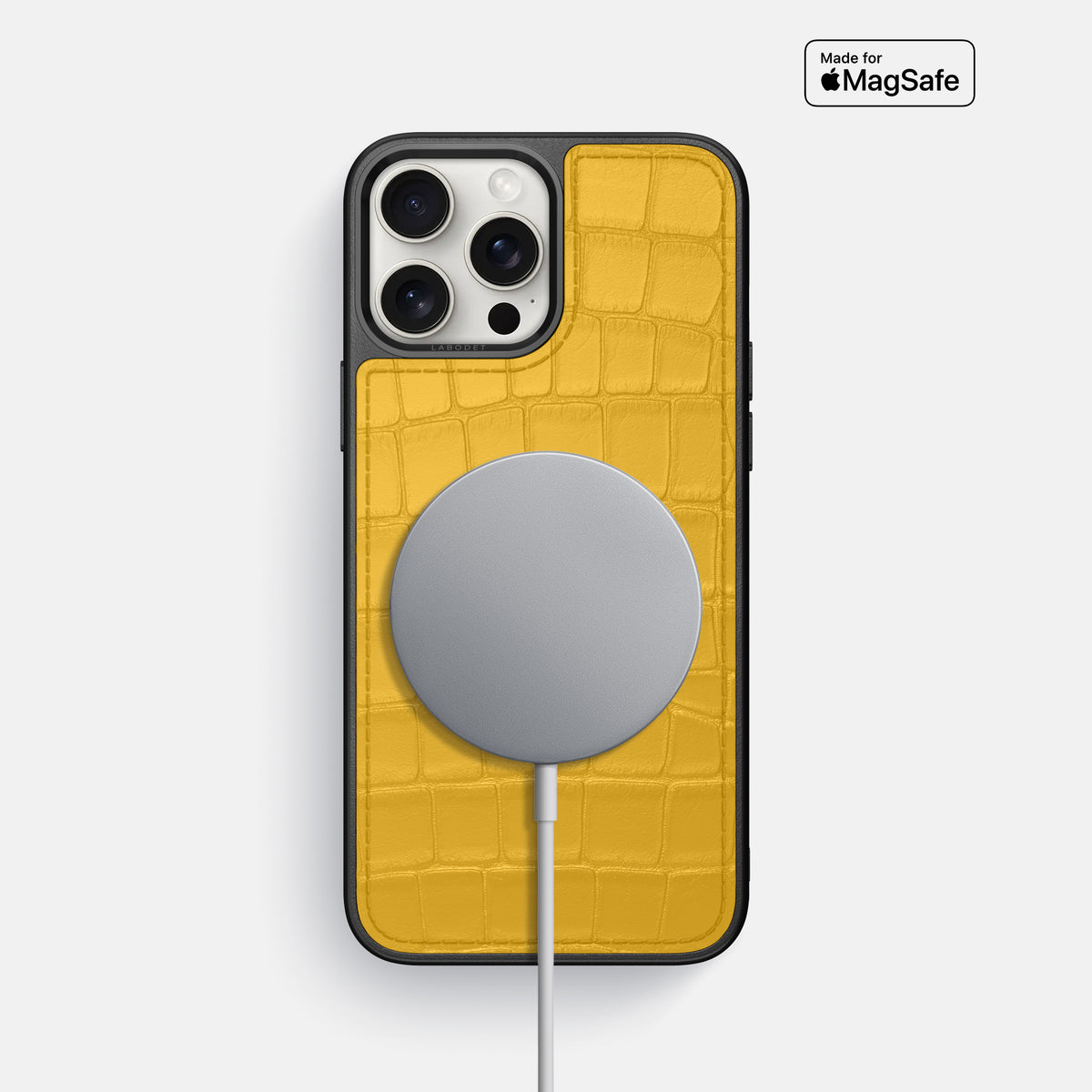 Yellow iPhone 16 Pro Max Sport Case Alligator -5 | Yellow