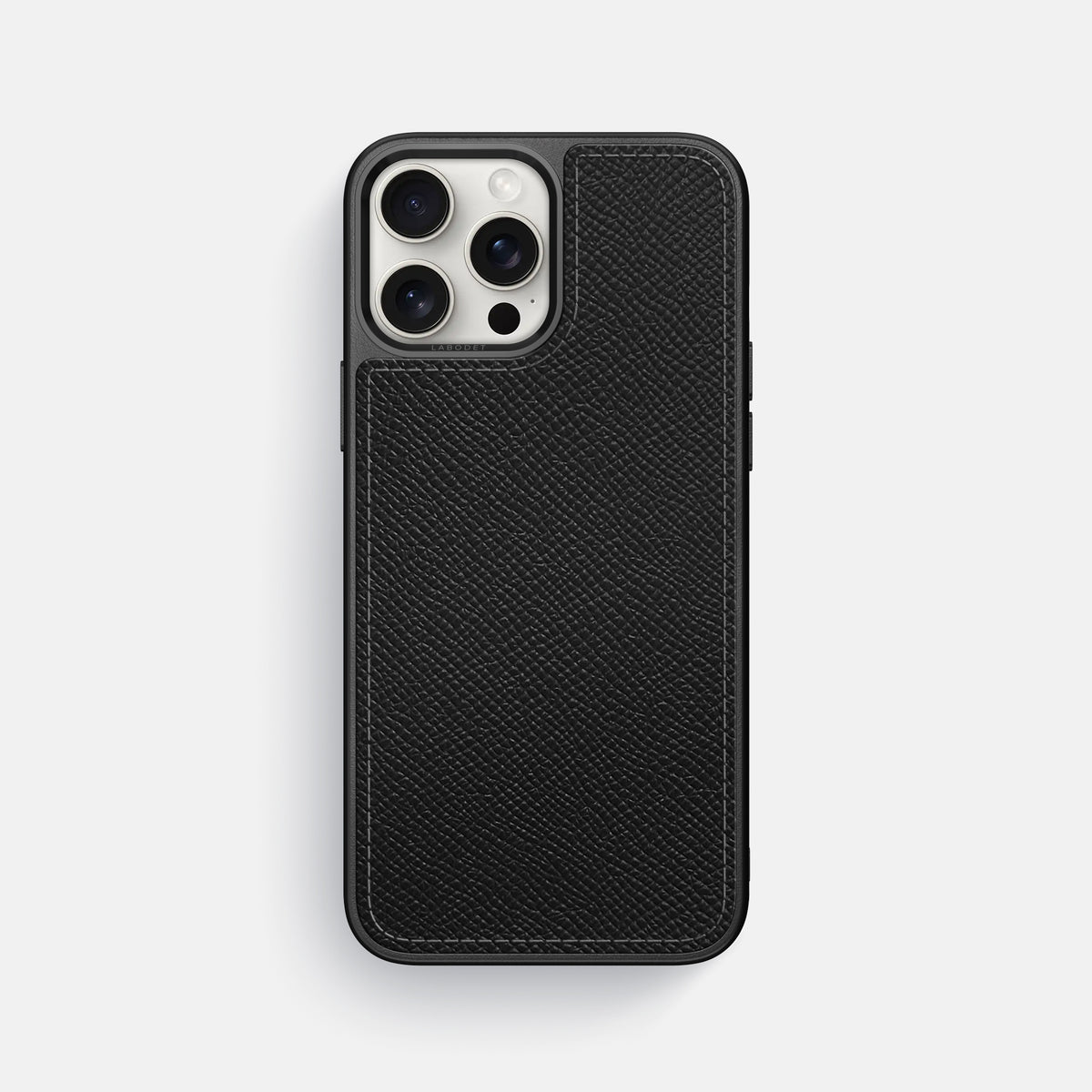 Black iPhone 16 Pro Max Sport Case Epsom-Calf -1 | Black