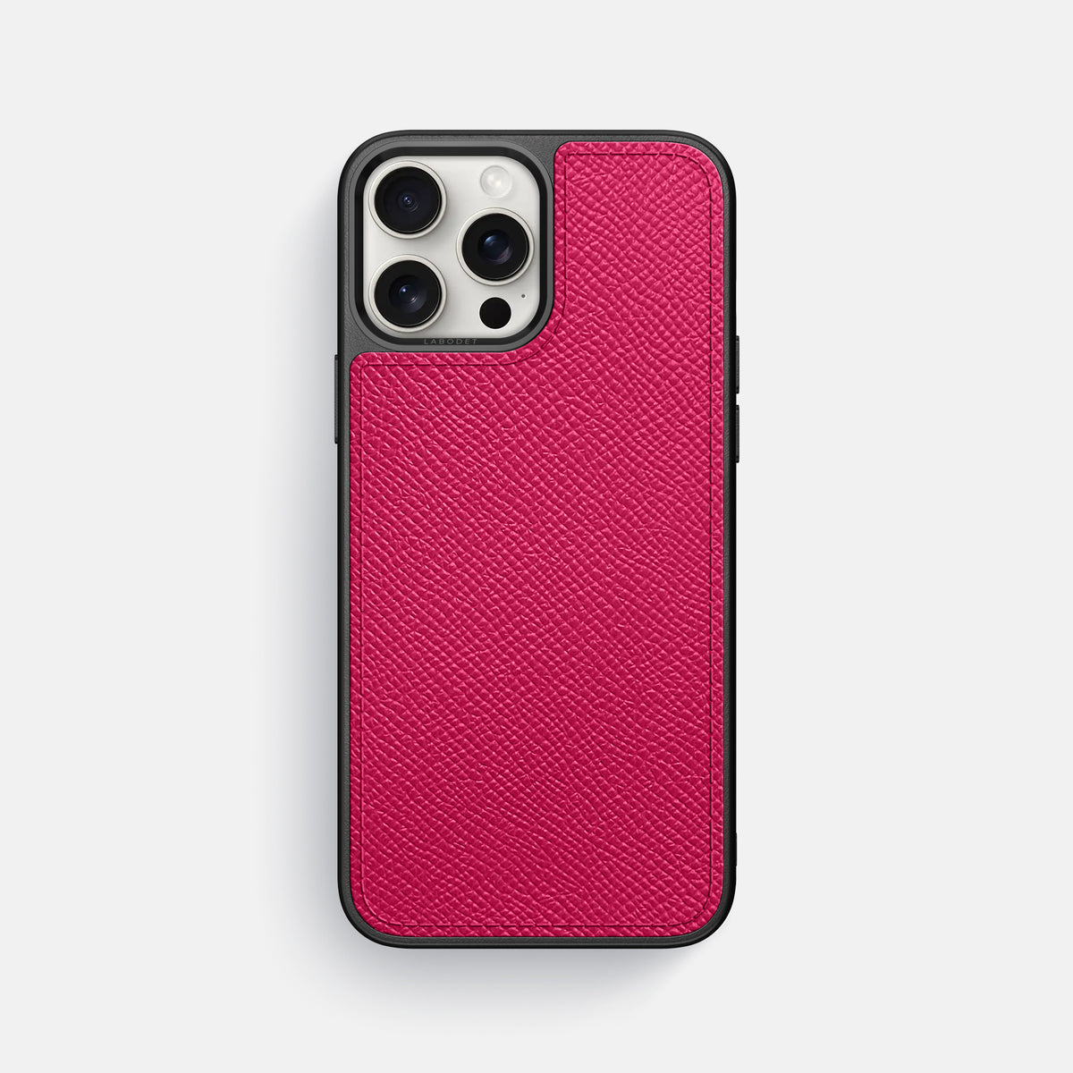 Fuchsia iPhone 16 Pro Max Sport Case Epsom-Calf -1 | Fuchsia