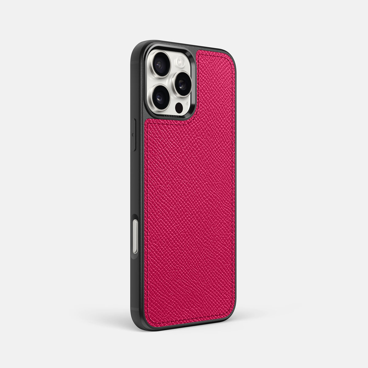 Fuchsia iPhone 16 Pro Max Sport Case Epsom-Calf -2 | Fuchsia