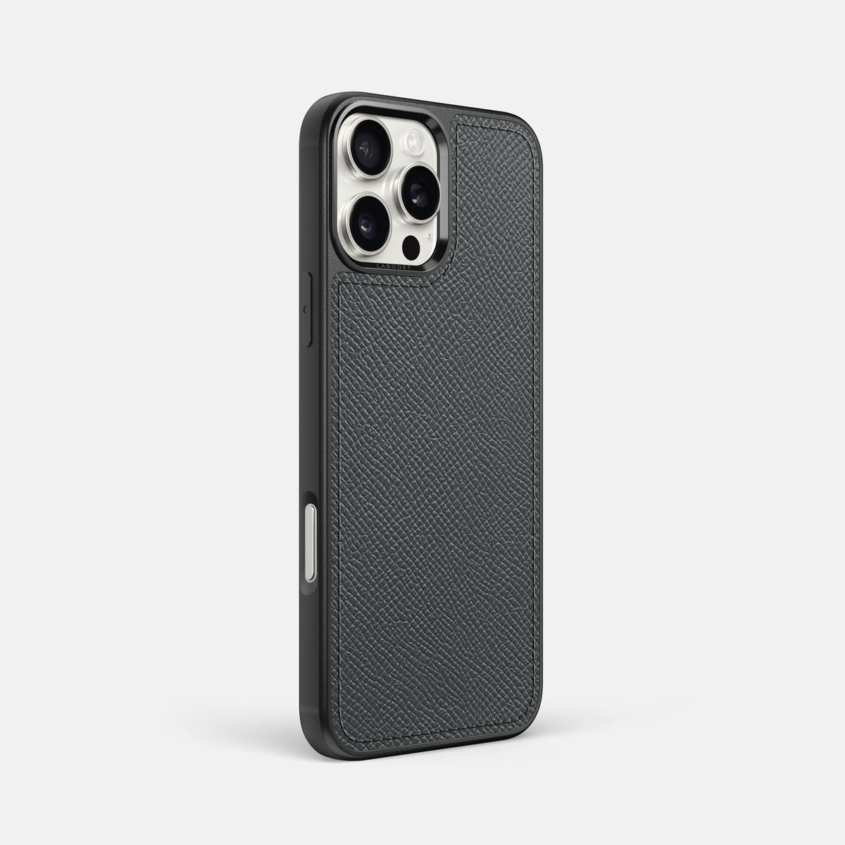 Grey iPhone 16 Pro Max Sport Case Epsom-Calf -2 | Grey