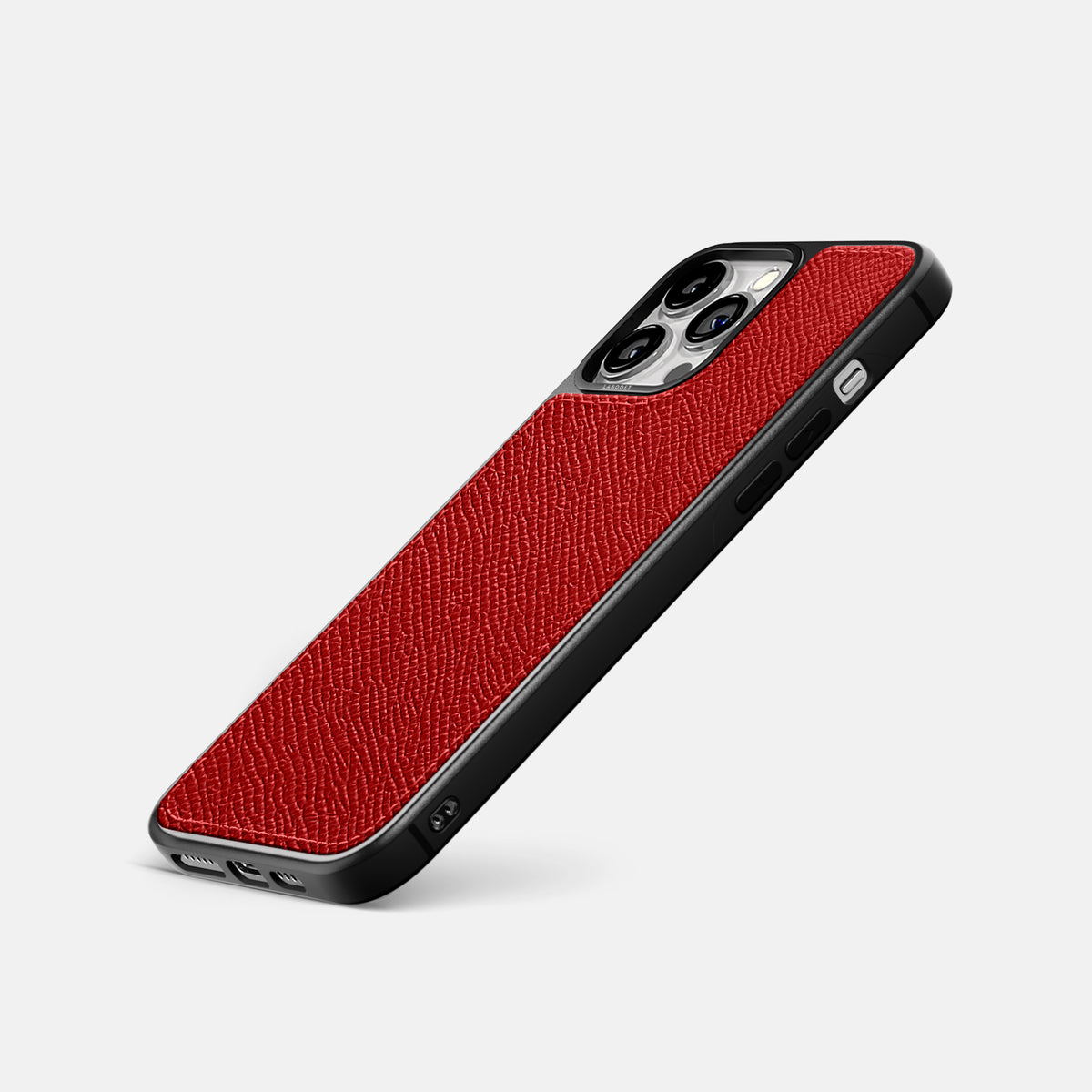 Red iPhone 16 Pro Max Sport Case Epsom-Calf -6 | Red