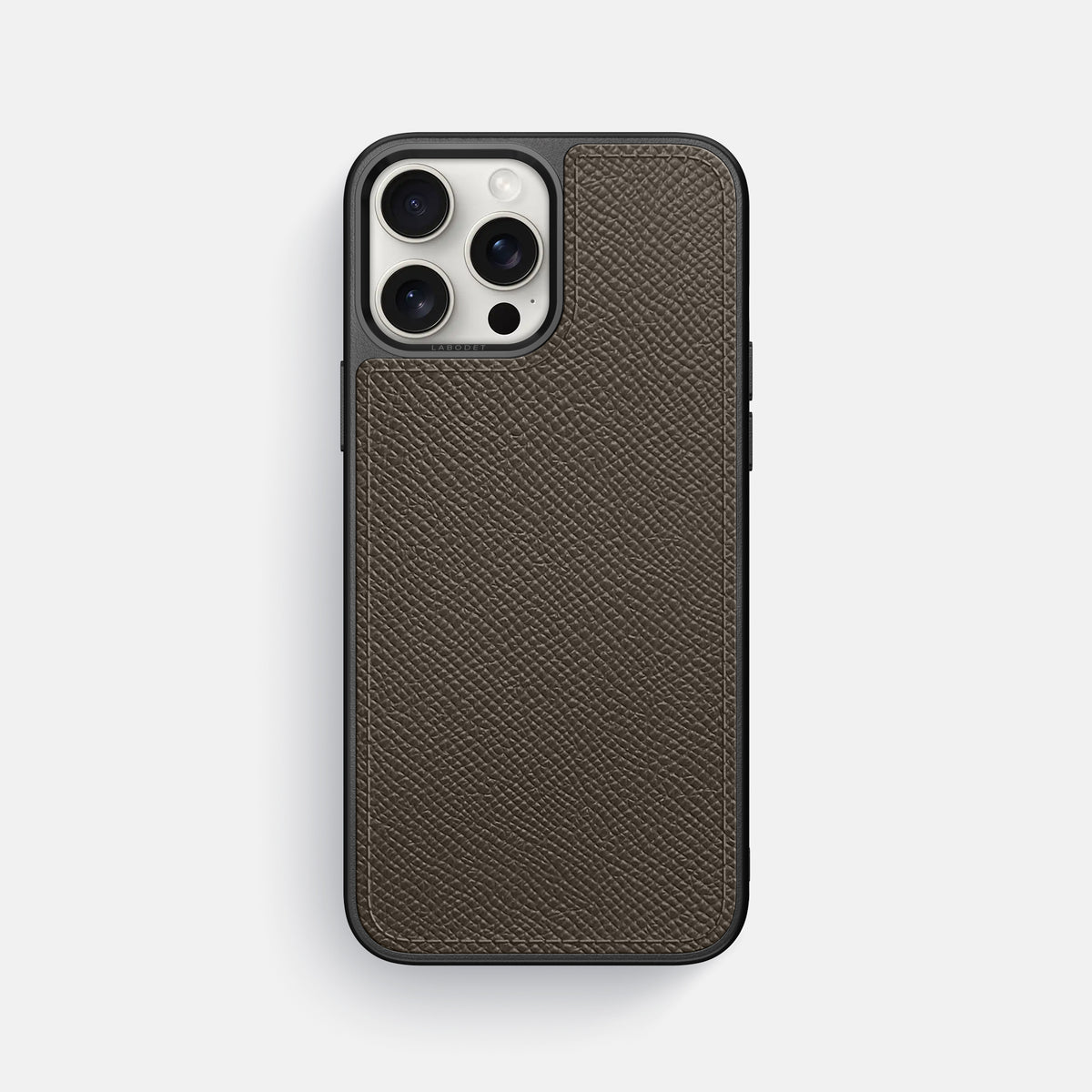 Taupe iPhone 16 Pro Max Sport Case Epsom-Calf -1 | Taupe