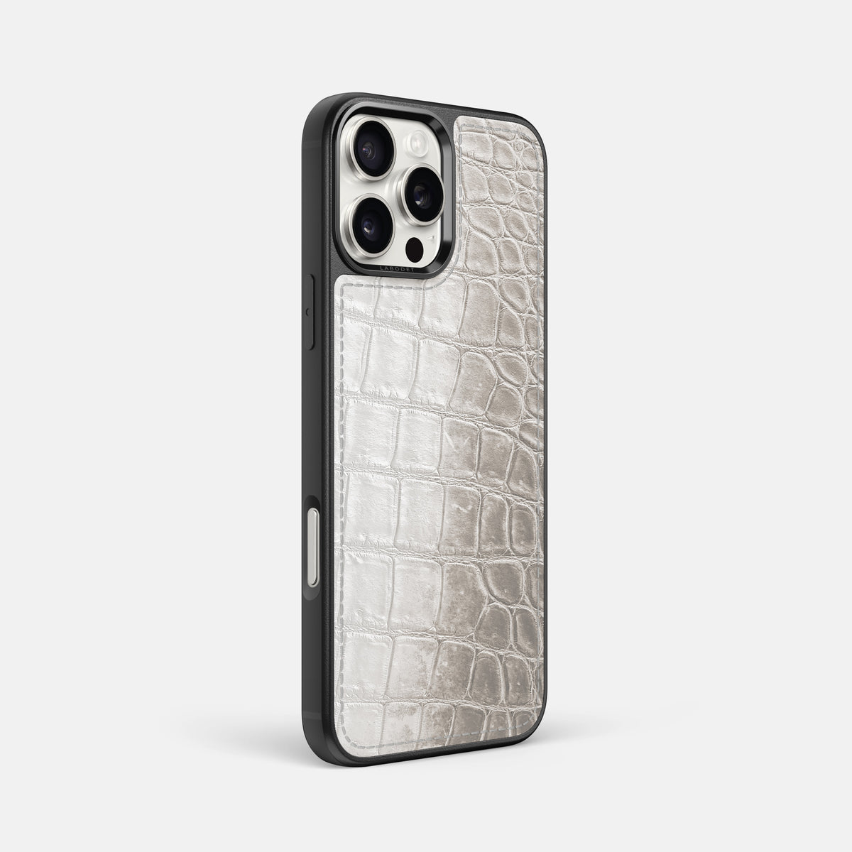 Grey iPhone 16 Pro Max Sport Case Himalayan Crocodile -2 | Grey