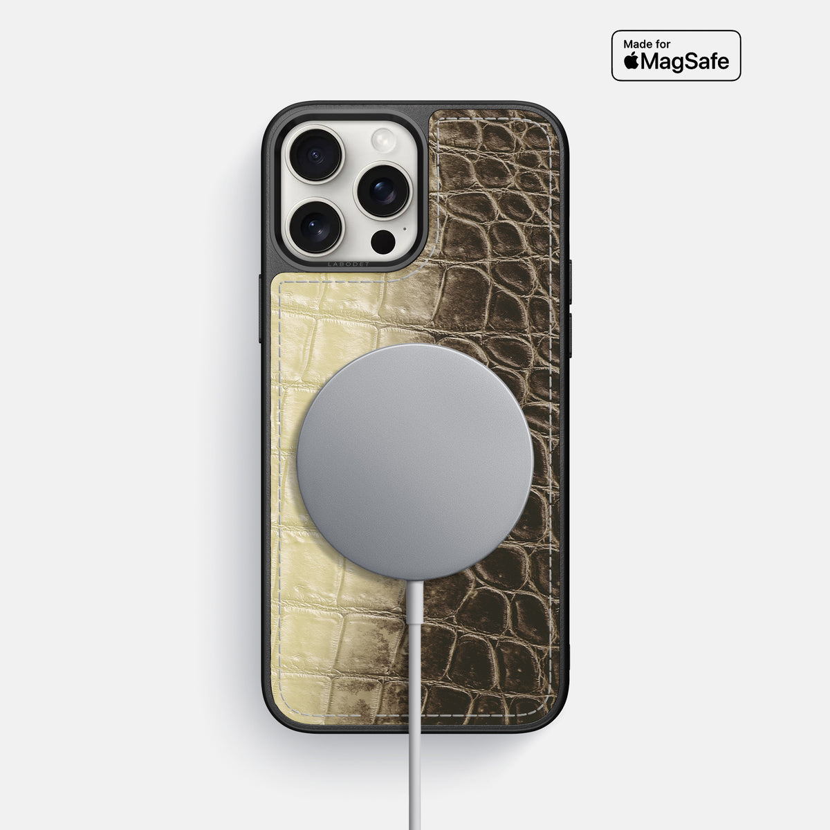 Natural iPhone 16 Pro Max Sport Case Himalayan Crocodile -5 | Natural