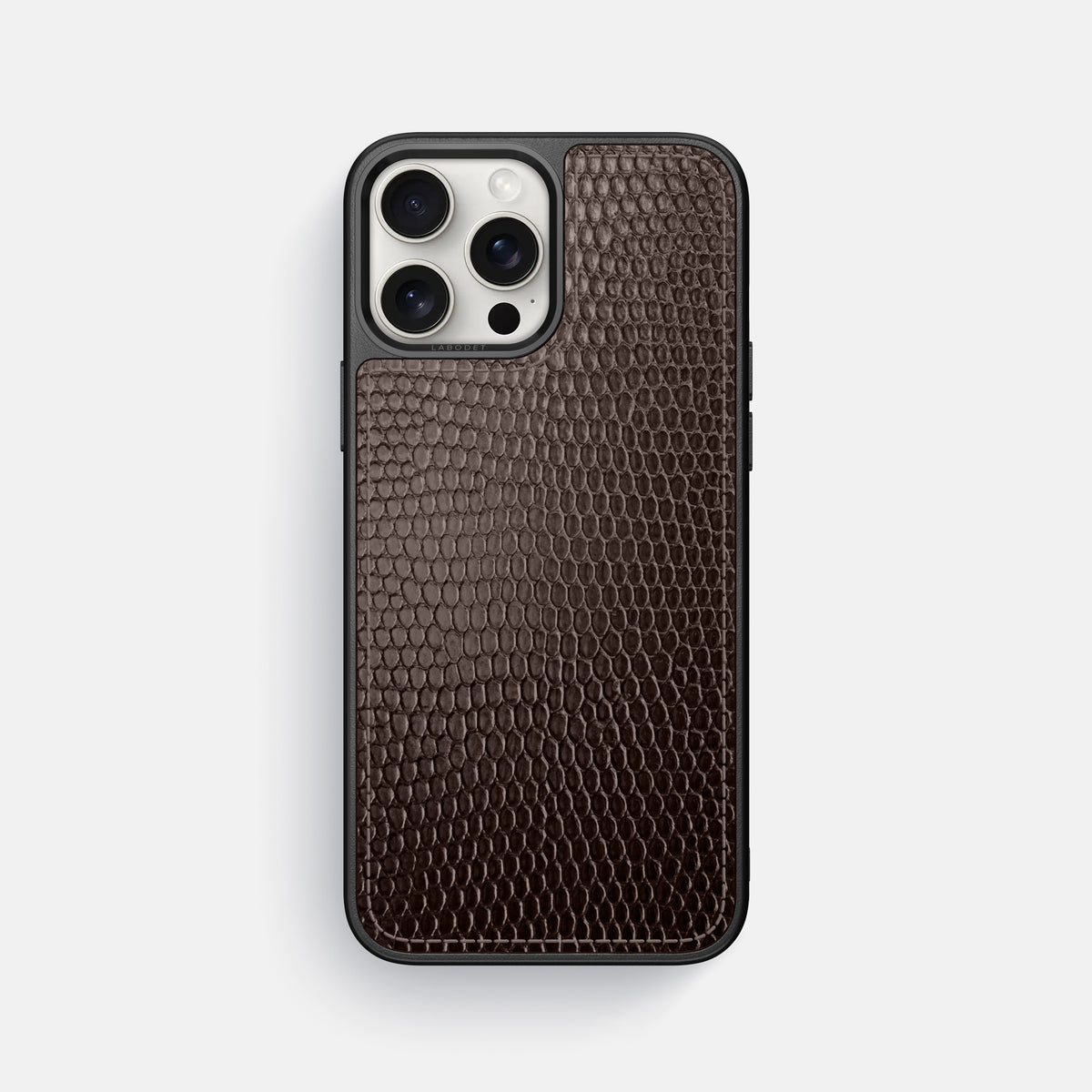Brown iPhone 16 Pro Max Sport Case Lizard -1 | Brown