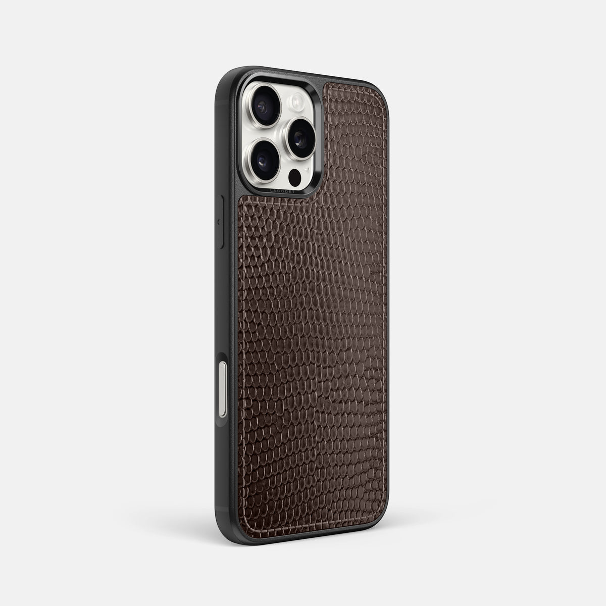 Brown iPhone 16 Pro Max Sport Case Lizard -2 | Brown