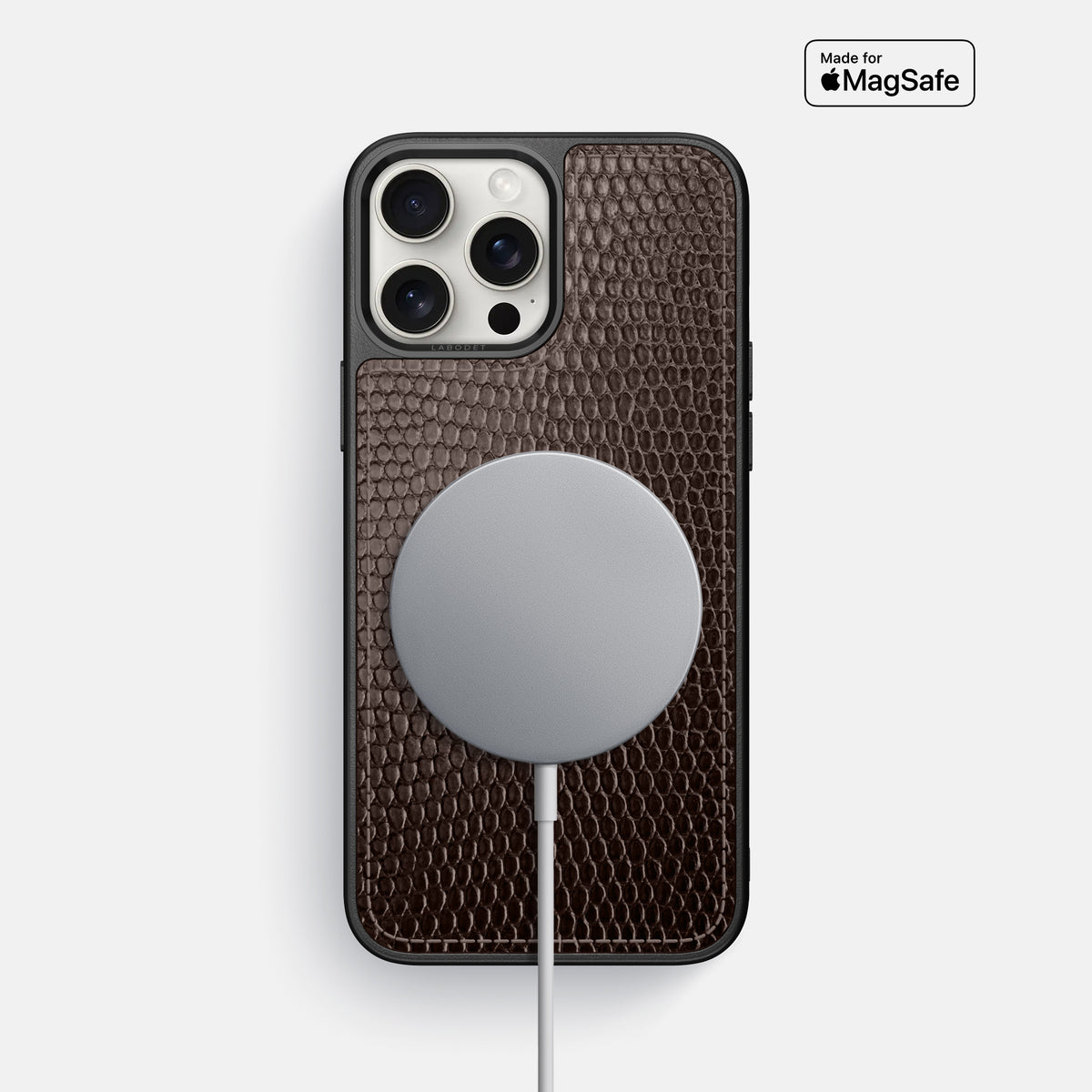 Brown iPhone 16 Pro Max Sport Case Lizard -5 | Brown