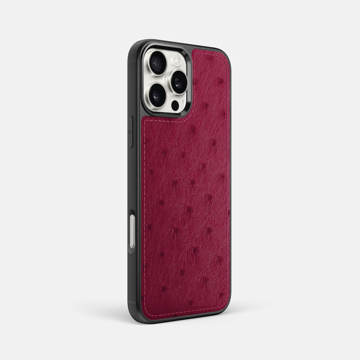 Bordeaux iPhone 16 Pro Max Sport Case Ostrich -2 | Bordeaux