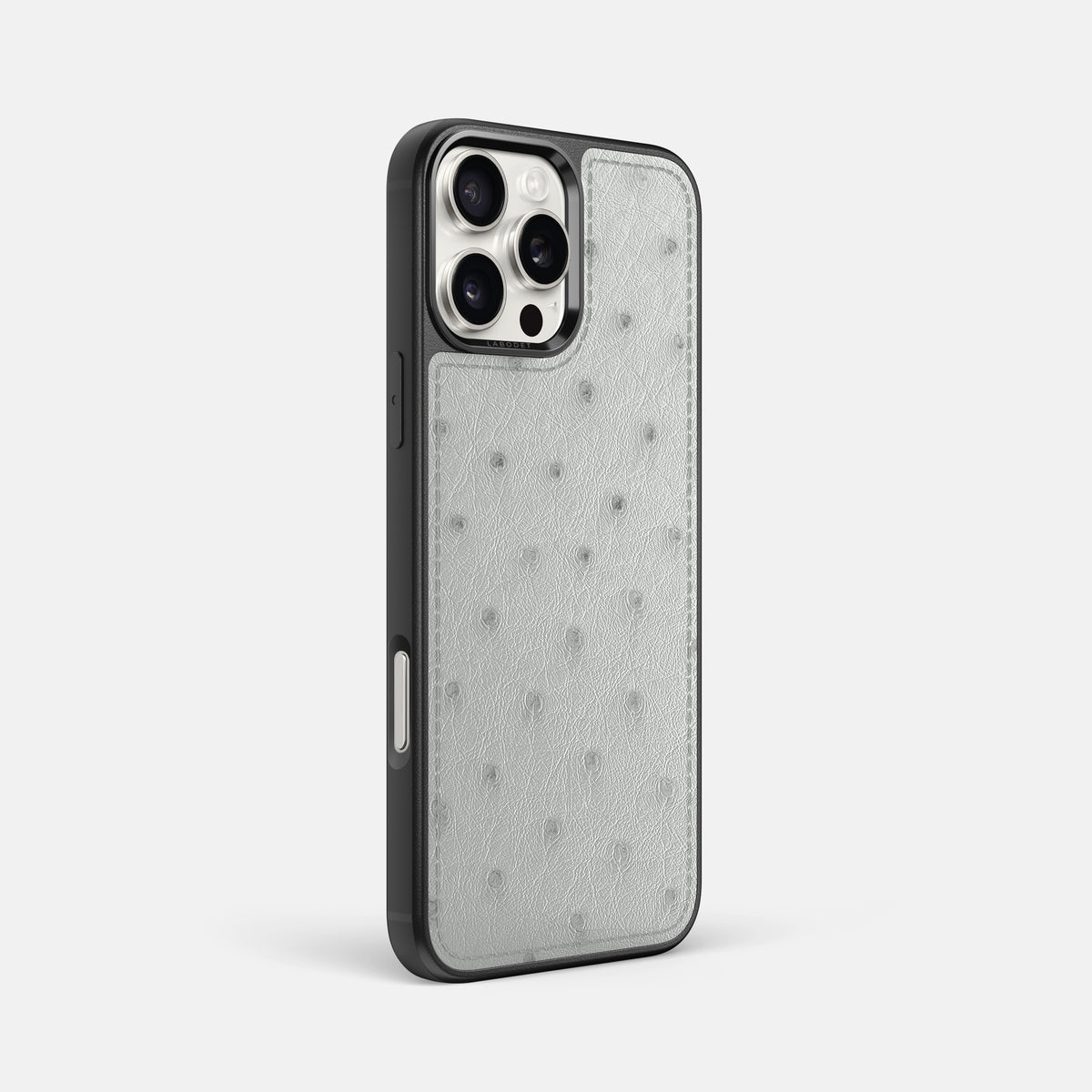White iPhone 16 Pro Max Sport Case Ostrich -2 | White