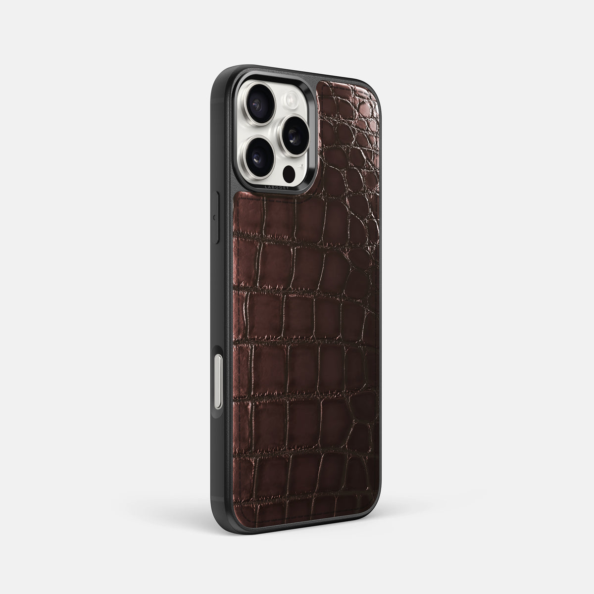 Grape-Wine iPhone 16 Pro Max Sport Case Patina Alligator -2 | Grape-Wine