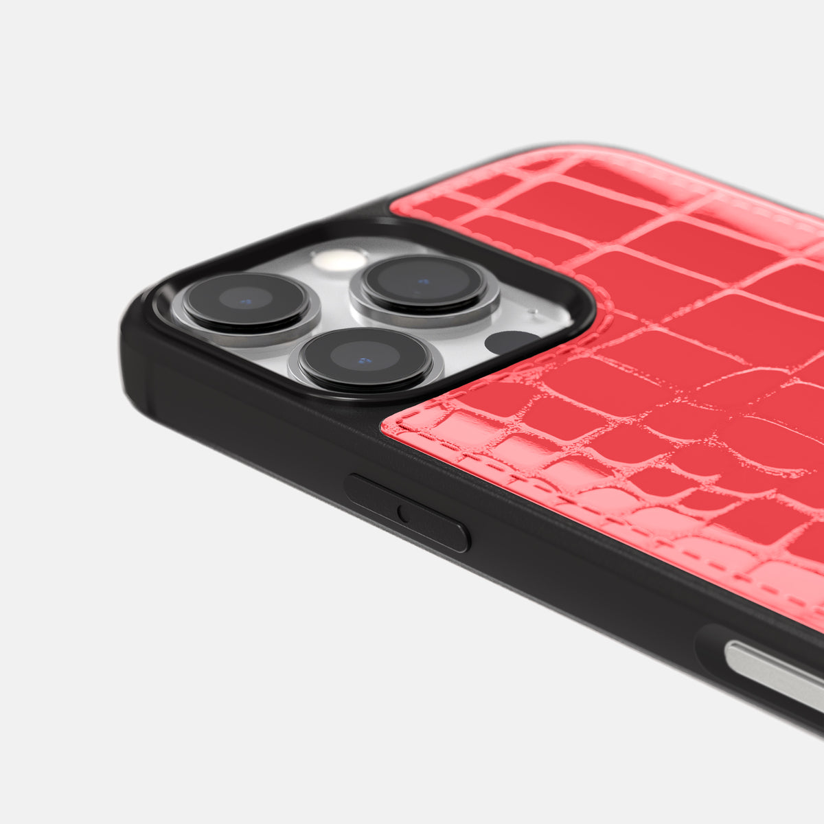Papaya iPhone 16 Pro Max Sport Case Shiny Alligator -6 | Papaya