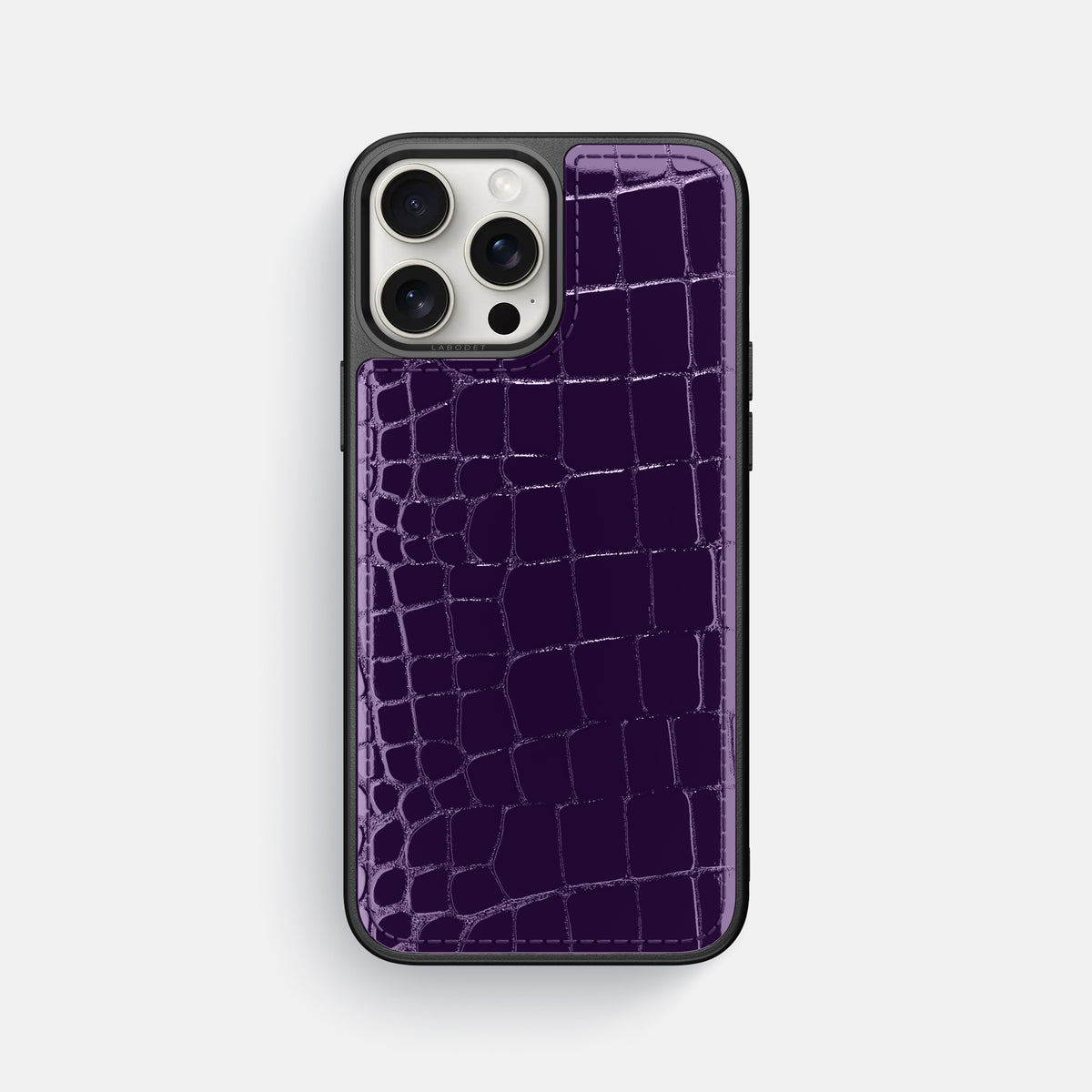 Purple iPhone 16 Pro Max Sport Case Shiny Alligator -1 | Purple
