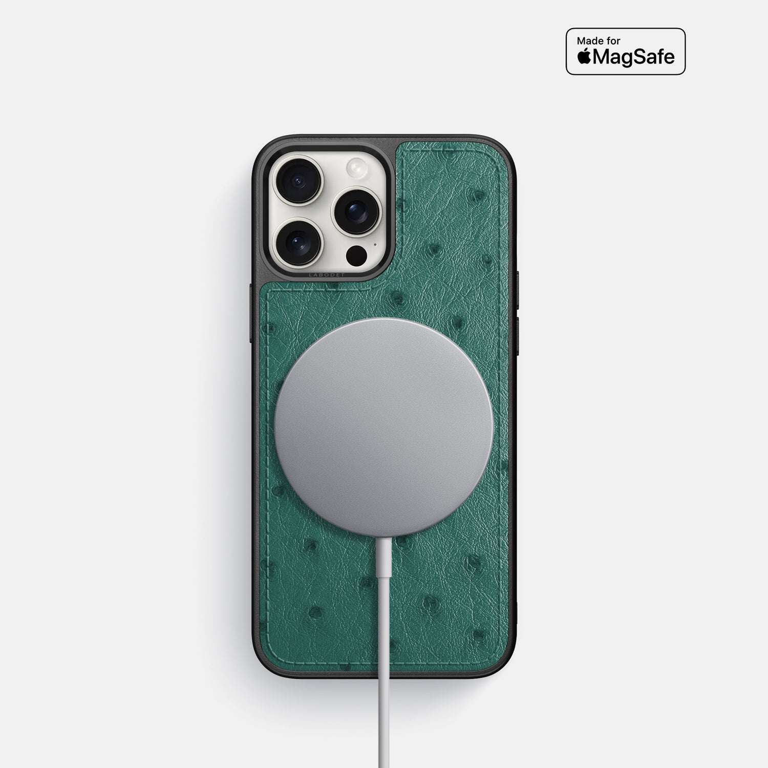 Forest-Green iPhone 16 Pro Sport Case Ostrich -5 | Forest-Green