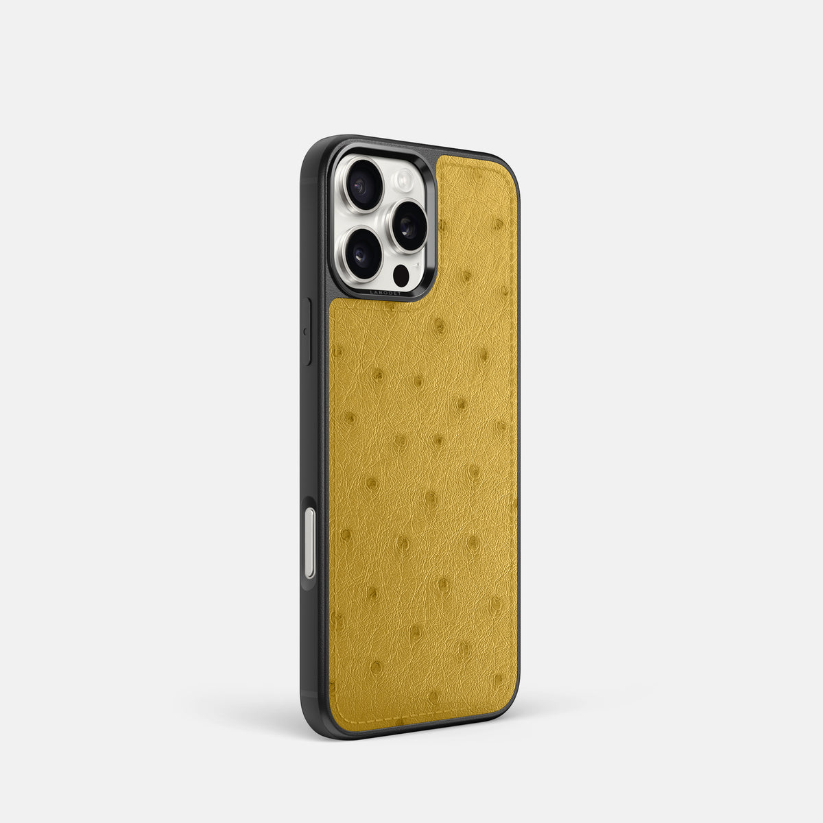 Gold iPhone 16 Pro Sport Case Ostrich -2 | Gold