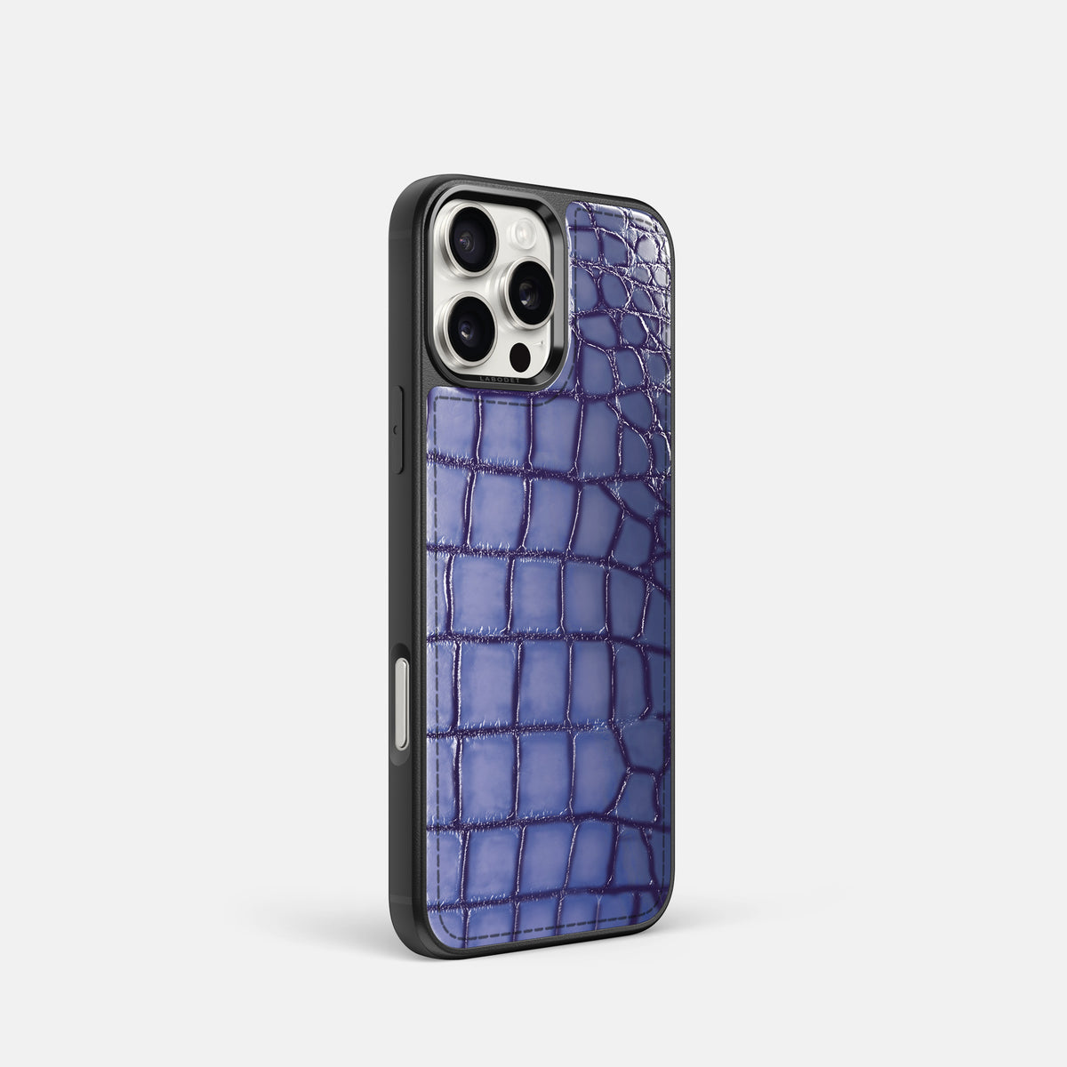 Lilac iPhone 16 Pro Sport Case Patina Alligator -2 | Lilac