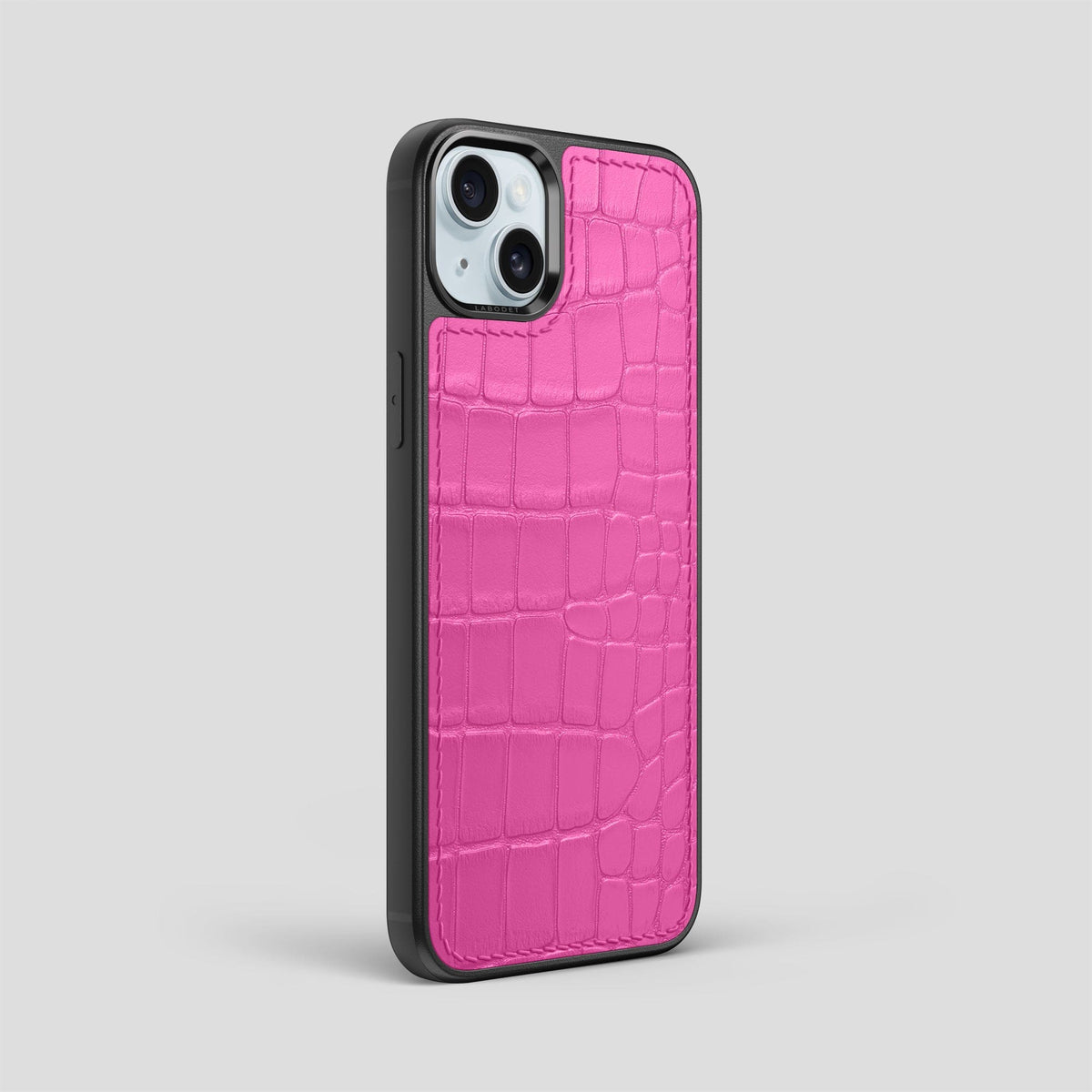 Fuchsia iPhone 15 Plus Sport Case Alligator -2 | Fuchsia