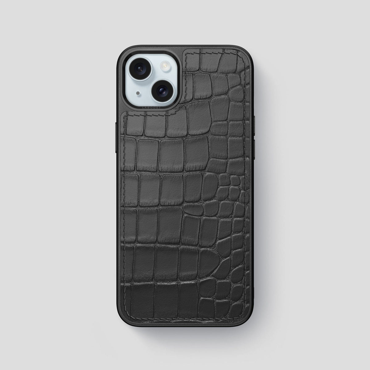 Grey iPhone 15 Plus Sport Case Alligator -1 | Grey