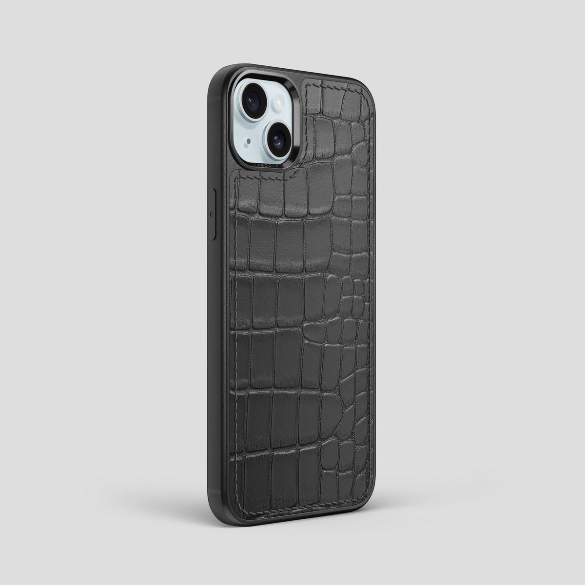 Grey iPhone 15 Plus Sport Case Alligator -2 | Grey