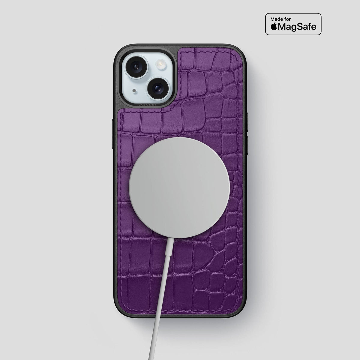 Purple iPhone 15 Plus Sport Case Alligator -5 | Purple