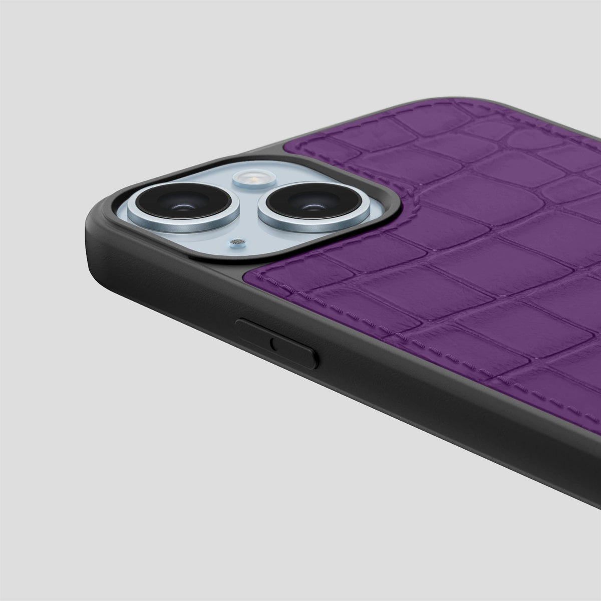 Purple iPhone 15 Plus Sport Case Alligator -6 | Purple