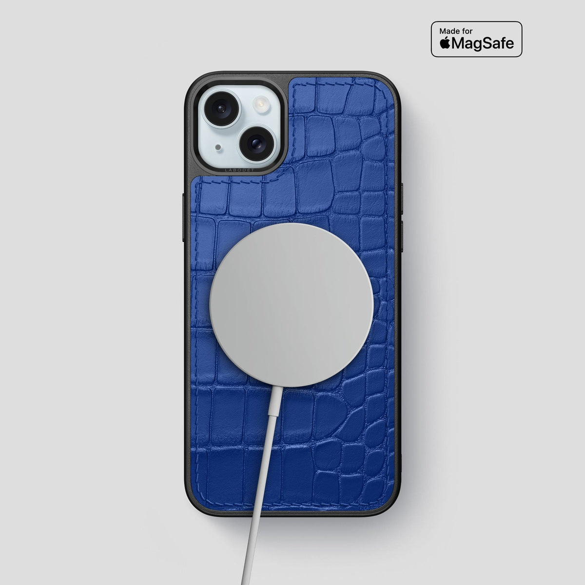 Royal Blue iPhone 15 Plus Sport Case Alligator -5 | Royal-Blue