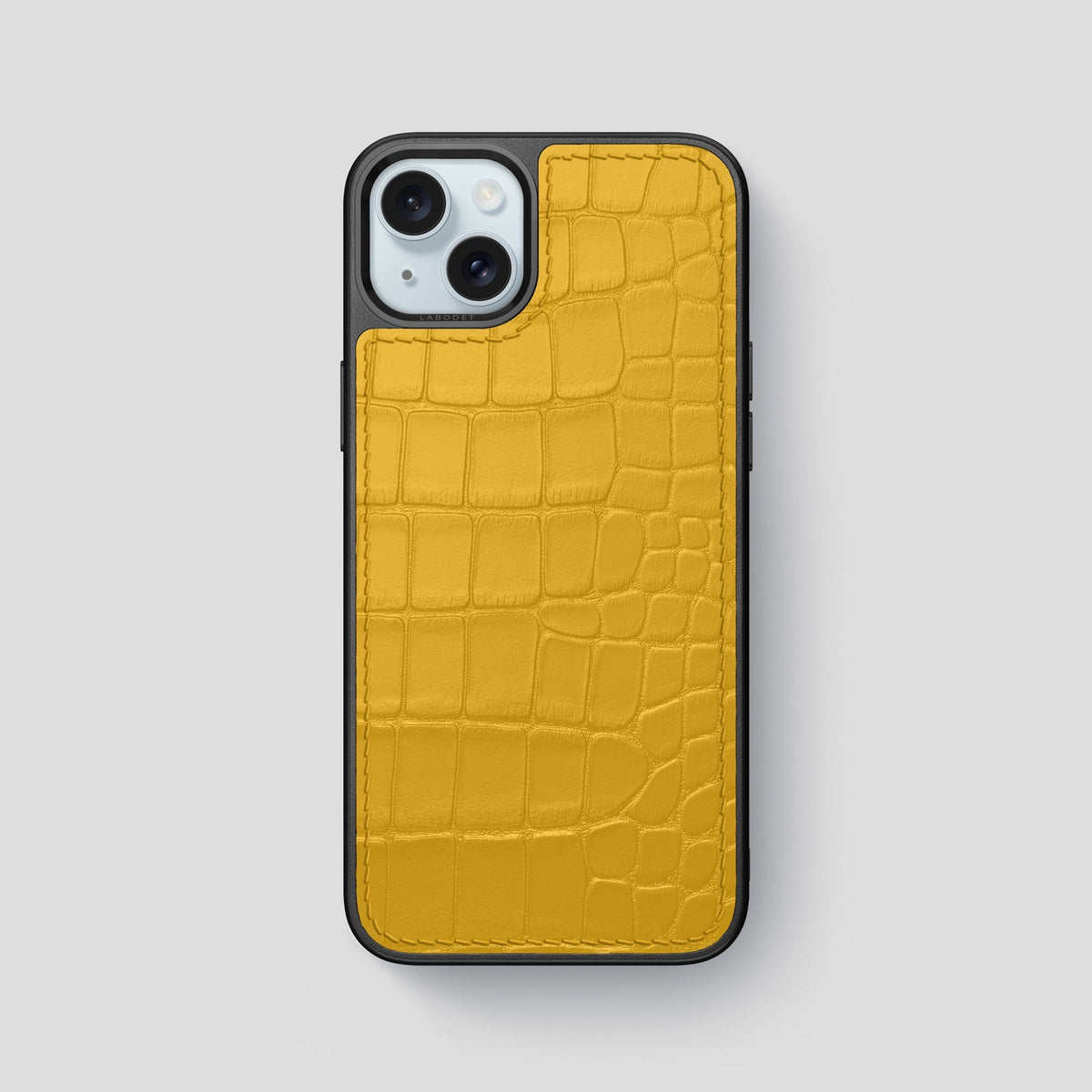 Yellow iPhone 15 Plus Sport Case Alligator -1 | Yellow