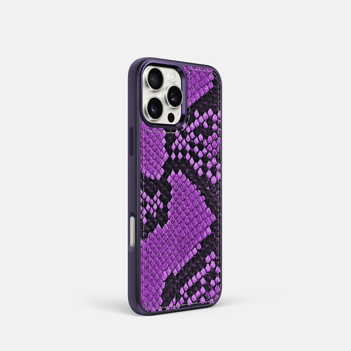 Purple iPhone 16 Pro Toned Sport Case In Python with Purple -2 | Purple-Purple