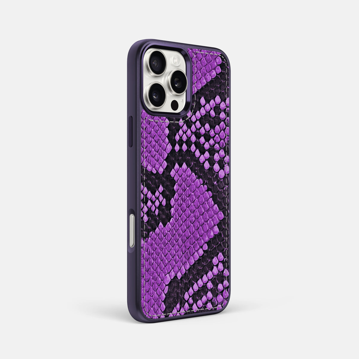 Purple iPhone 16 Pro Max Toned Sport Case In Python with Purple -2 | Purple-Purple
