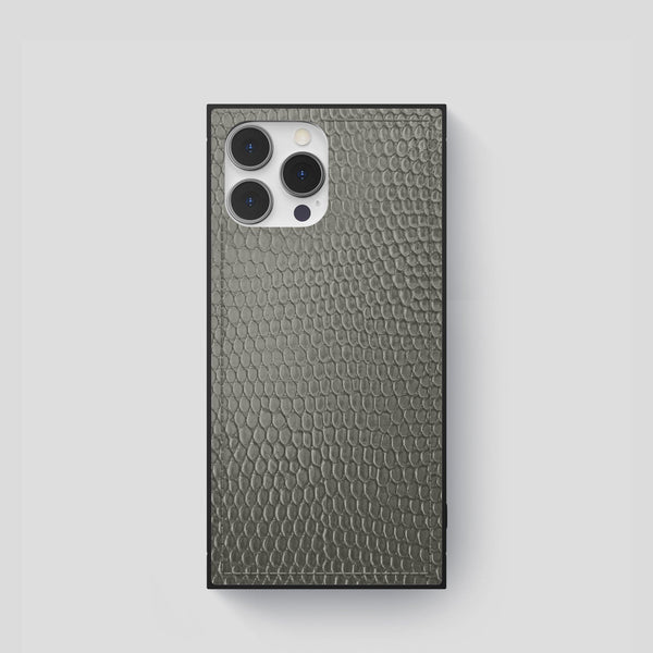 Square Case For iPhone 15 Pro In Lizard