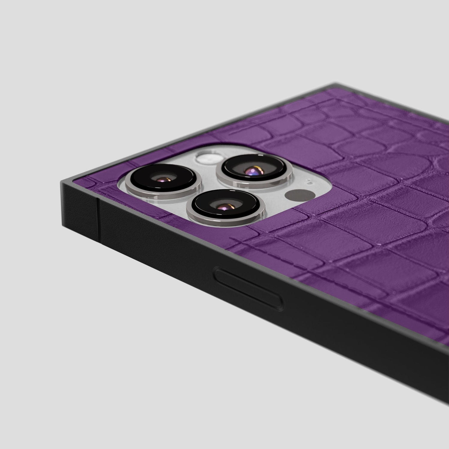Purple iPhone 14 Pro Max Square Alligator -5 | Purple