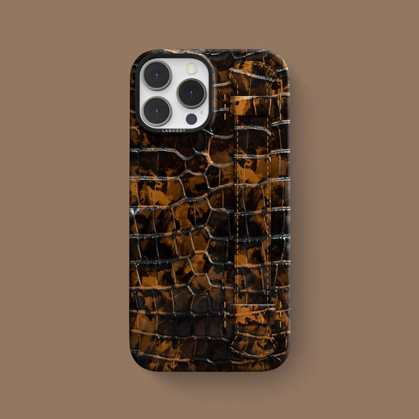 iPhone 15 Pro Max Handle Case 1/1 Macchiato Alligator | MagSafe