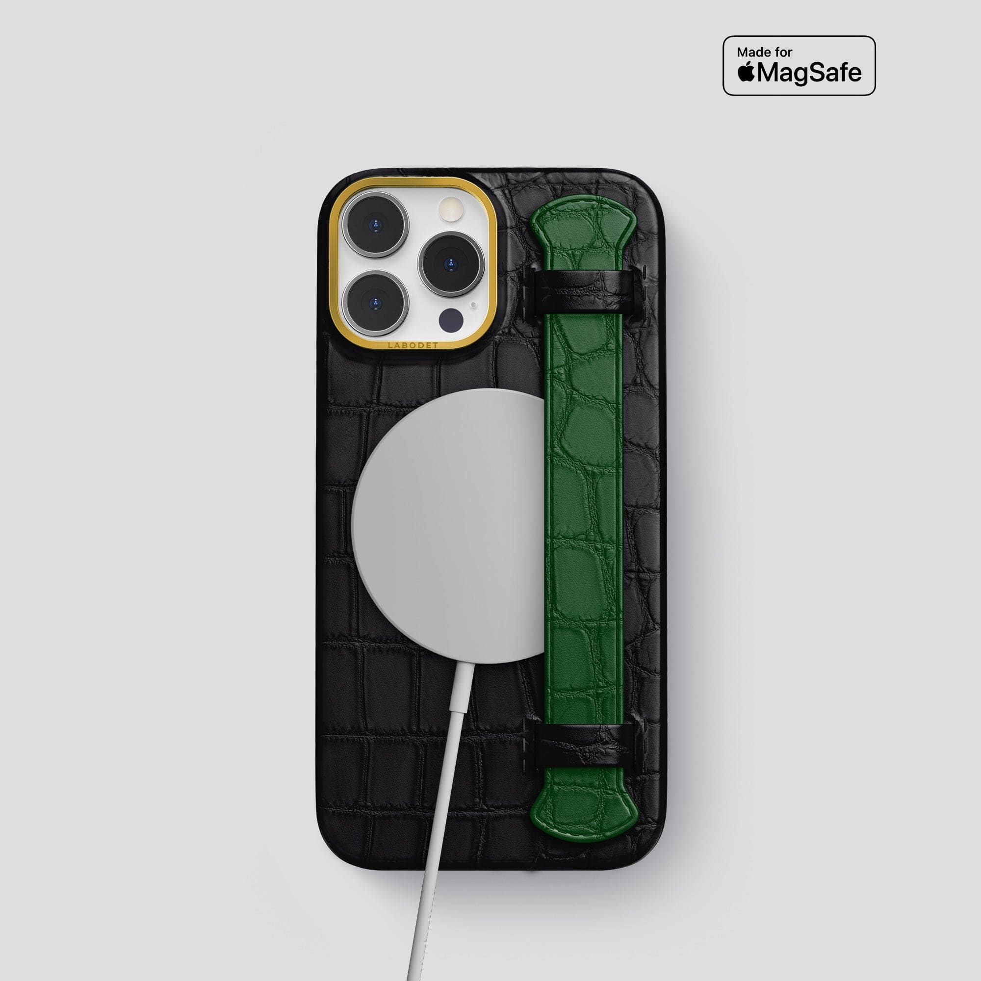 Handle Case Coloré For iPhone 15 Pro In Alligator – Labodet