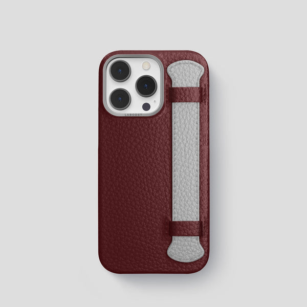 Handle Case Coloré For iPhone 15 Pro In Calf