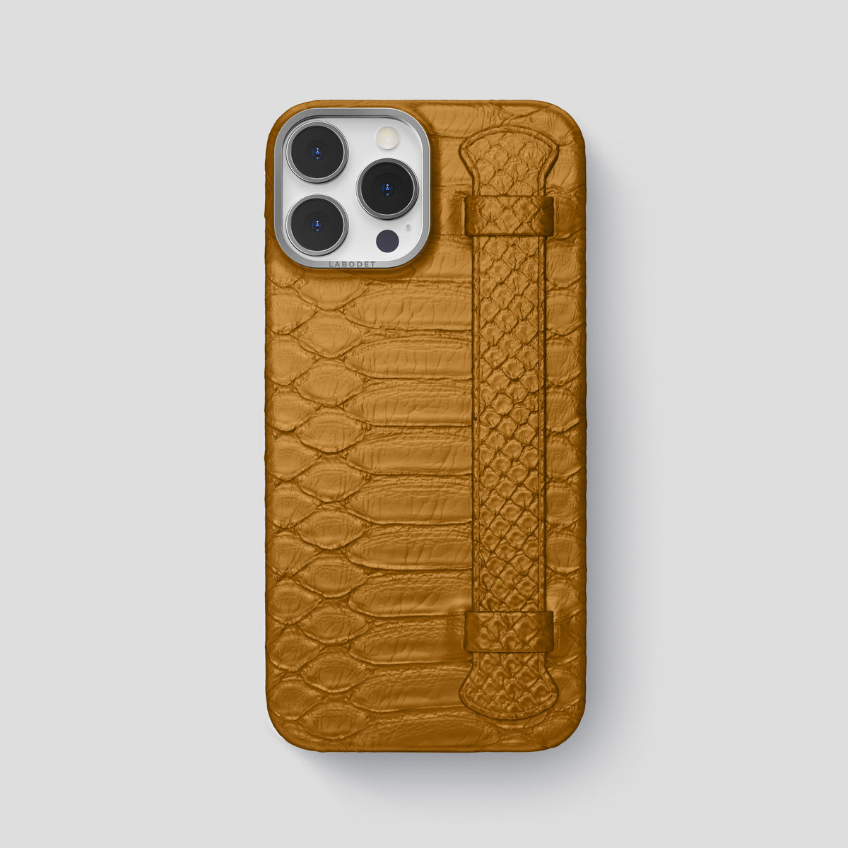 Honey iPhone 15 Pro Max Handle Case Python with Steel Metal -1 | Honey-Steel