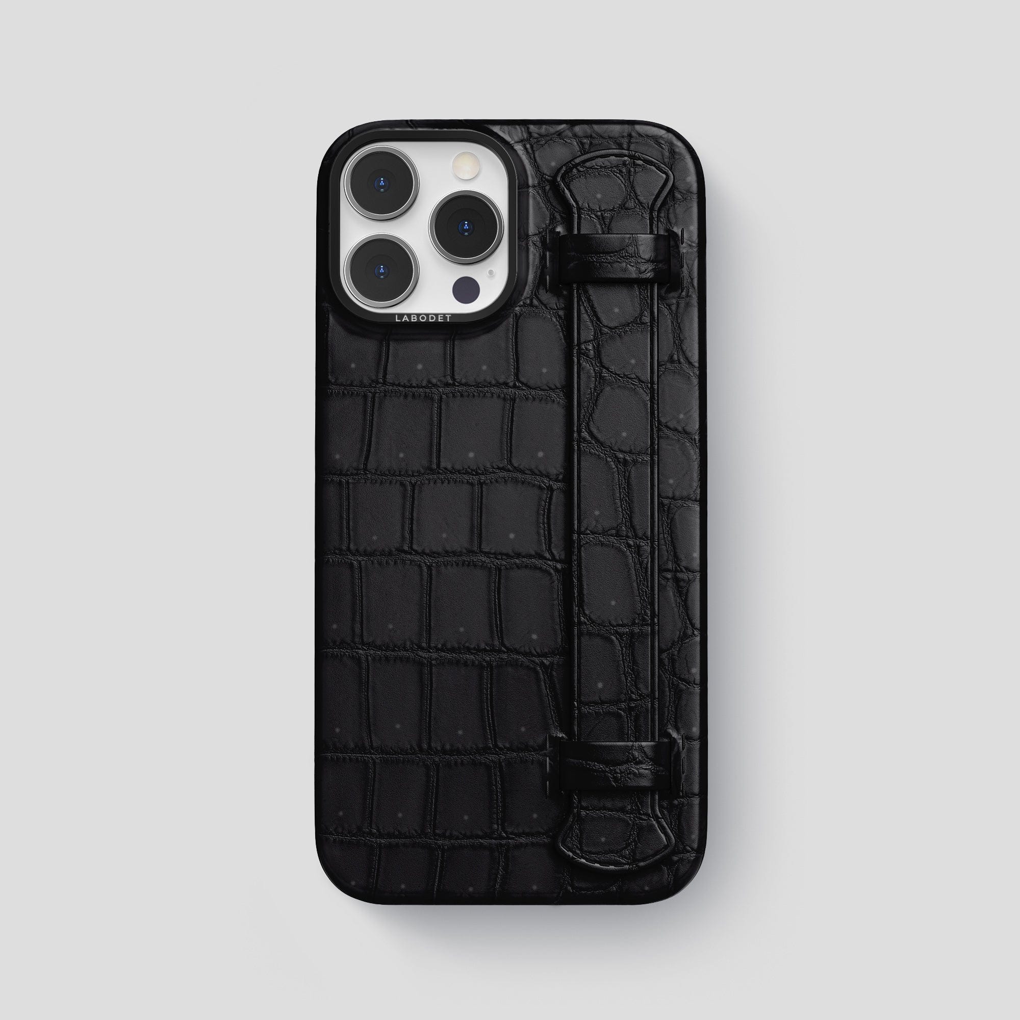 Handle Case For iPhone 15 Pro Max In Porosus Crocodile – Labodet