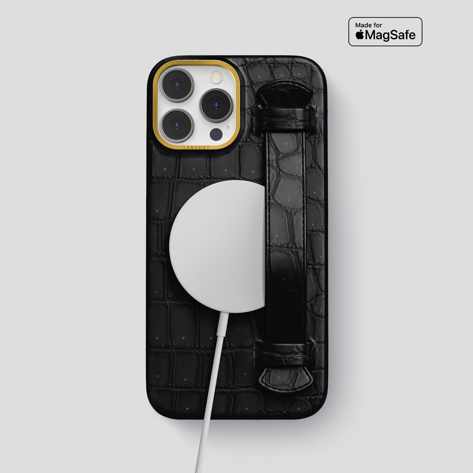 Handle Case For iPhone 15 Pro Max In Porosus Crocodile – Labodet