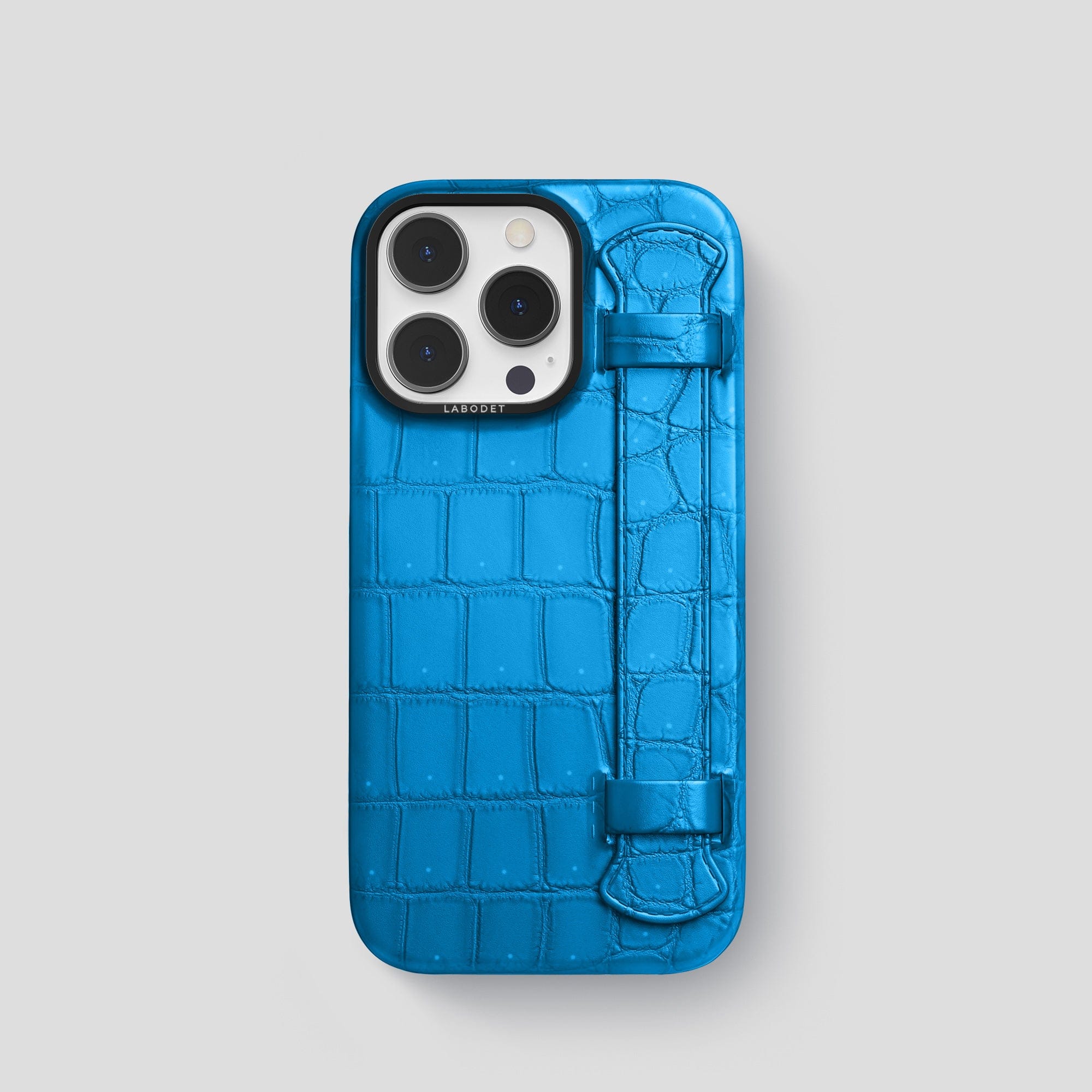 Handle Case For iPhone 15 Pro In Porosus Crocodile – Labodet